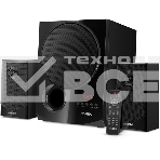 Акустическая система 2.1 SVEN MS-2080 / 70 Watt / ~220V 50Hz / FM-тюнер, USB/ SD, дисплей / BLUETOOTH / ПДУ / Black, фото2