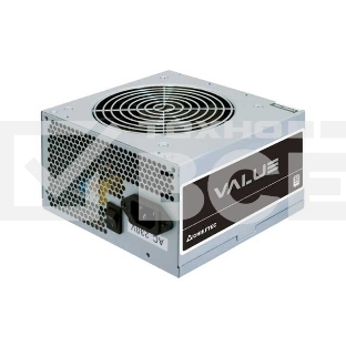 Блок питания Chieftec APB-600B8, 600Вт, 80 PLUS WHITE, 120мм, серый