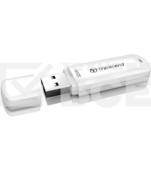 Флеш диск Transcend 32Gb Jetflash 730 TS32GJF730 USB3.0 белый