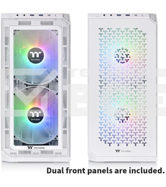 Компьютерный корпус Thermaltake View 300 MX белый без БП ATX 6x120mm 6x140mm 3x200mm 2xUSB2.0 1xUSB3.0 audio bott PSU