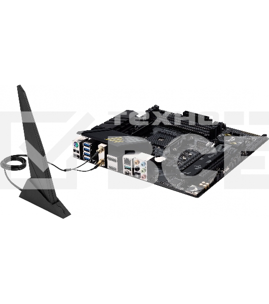 Материнская плата ASUS TUF GAMING B550M-PLUS WI-FI II, AM4, AMD B550, 4xDDR4, 4xSATA, 2xM.2, 1xPCIe 4.0 x16, 1xPCIe 3.0 x4, 1xPCIe x1, 1xDP, 1xHDMI, 1x 2.5Gb LAN, 1xUSB-C 3.2 Gen 2, 4xUSB-A 3.2 Gen 1, 2xUSB-A 2.0, 5x3.5 мм, TOSLINK, 7.1, mATX