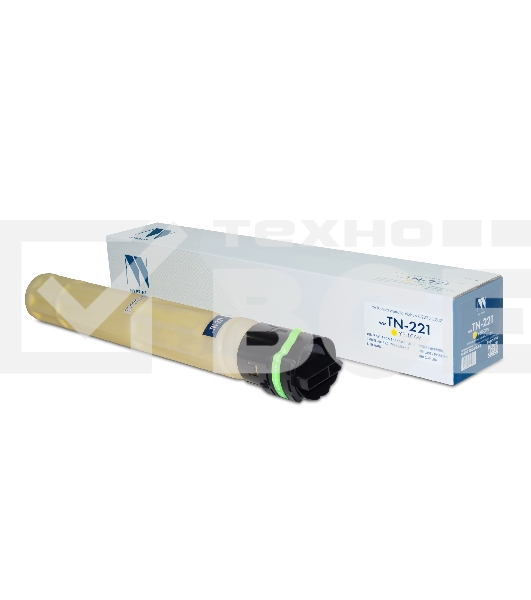 Картридж лазерный NVP совместимый NV-TN-221 Yellow для Konica Minolta bizhub C227/C287 (21000k)