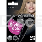 Фен Braun BRHD130E 1200Вт черный, фото 1