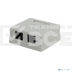 Розетка NA-TA/1 RJ45+RJ11 кат.5e UTP внешняя 2 порта, 110&Krone, фото2
