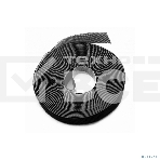 Лента (липучка) Hyperline WASNR-5x25-BK в рулоне, ширина 25 мм, длина 5 м, черная, фото3