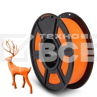Филамент NVPRINT PLA  Orange для 3D печати диаметр 1.75мм  длина 330 метров  масса 1 кг