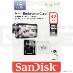 Флеш карта microSD 32GB SanDisk microSDHC Class 10 UHS-I U3 V30 High Endurance Video Monitoring Card, фото3