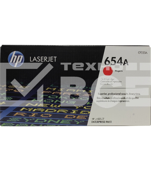 Картридж лазерный контрактный HP 654A Mgn Contract LJ Toner Cartridge