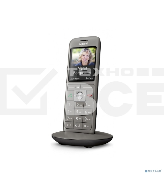 Дополнительная трубка Dect Gigaset CL660HX черный для CL660HX