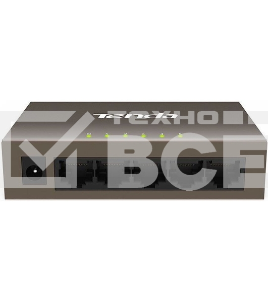 Коммутатор TENDA 5PORT 10/100M TEF1005D