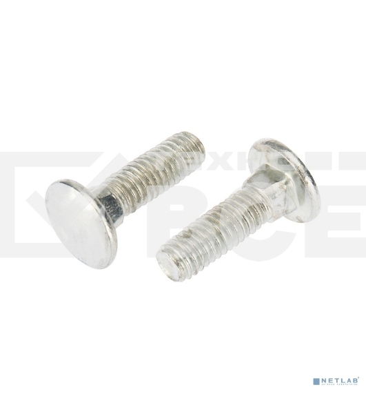 Болт мебельный KRANZ DIN 603, 6х20, короб (50 шт./уп.)