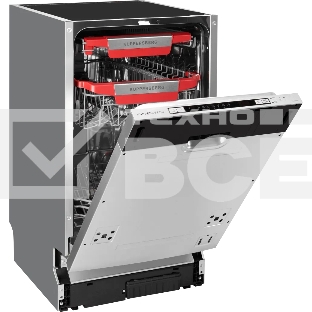 Встраиваемая посудомоечная машина Kuppersberg GLM 4580, серебристый, 44.8 см, 11 компл., 44 дБ, класс A++