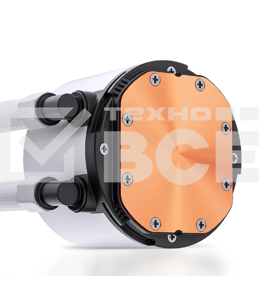 Система жидкостного охлаждения JONSBO TG-360 белый 120мм алюминий+медь 1800rpm 35.4db 4-pin 300W