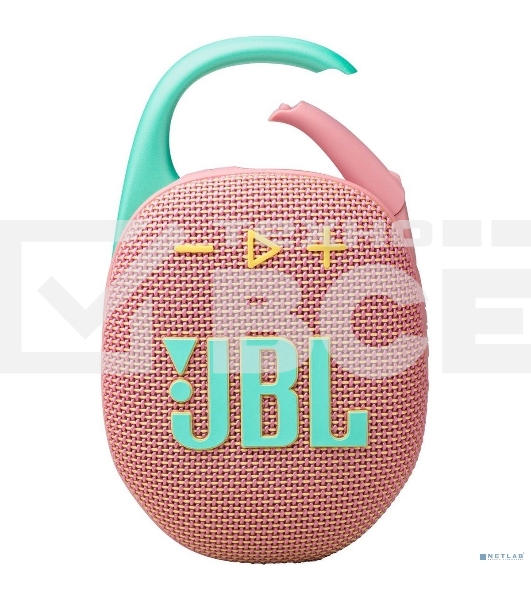 Портативная акустика JBL CLIP 5, розовый