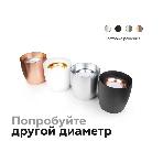 Насадка для корпуса светильника N7012 PSL серебро полированное D70*H20mm Out2mm MR16, фото6