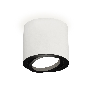 Светильник Ambrella Light XS7401002 SWH/PBK белый песок/черный полированный MR16 GU5.3 (C7401, N7002)