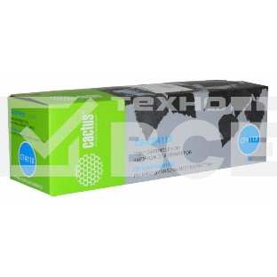 Картридж лазерный Cactus CS-CF411X голубой (5000 стр.) для HP HP CLJ Pro M452dn/ M452dw/M477fdn/M477fdw