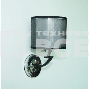 Бра Hiper E27х1х60Вт Черный/хром H025-1