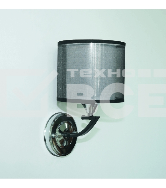 Бра Hiper E27х1х60Вт Черный/хром H025-1