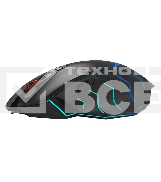 Мышь проводная A4Tech Bloody J95s черный, 8000 dpi, USB, кнопки - 9