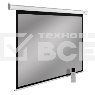 Экран Cactus 150x200см SIlverMotoExpert CS-PSSME-200X150-WT 4:3 настенно-потолочный рулонный белый (моторизованный привод)