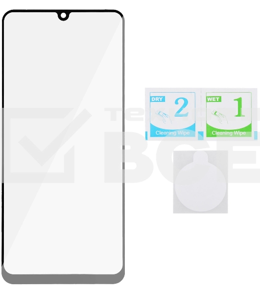 Защитное стекло для экрана Digma DGG2SAA22A для Samsung Galaxy A22 2.5D 1шт.