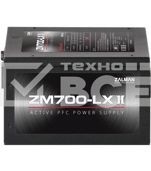 Блок питания Zalman ZM700-LX II Retail, 700Вт, 120мм, черный