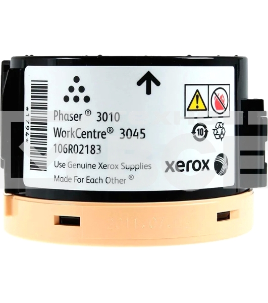 Картридж лазерный Xerox 106R02183 черный для Xerox Ph 3010/WC 3045B 2300 стр.(channels)