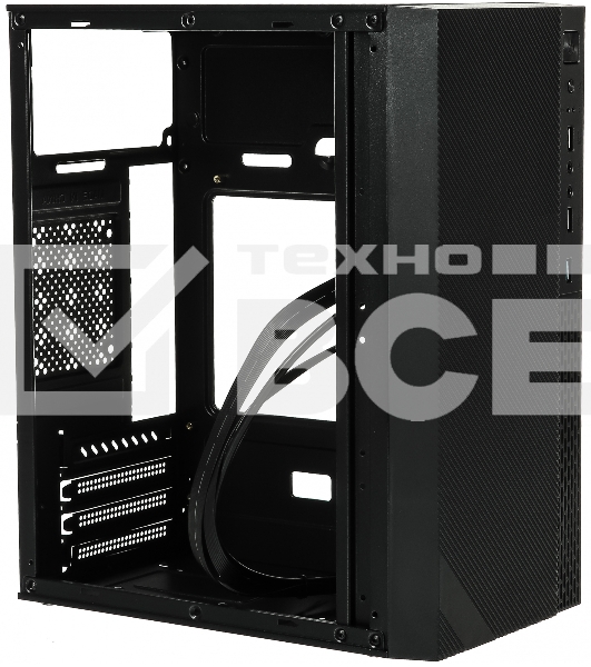 Компьютерный корпус Accord ACC-263B черный без БП mATX 2xUSB2.0 1xUSB3.0 audio