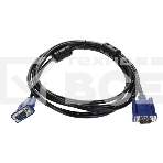 Кабель соединительный SVGA (15M/M) 3m 2 фильтра TV-COM <QCG120H-3M>, фото5