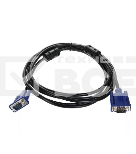 Кабель соединительный SVGA (15M/M) 3m 2 фильтра TV-COM <QCG120H-3M>