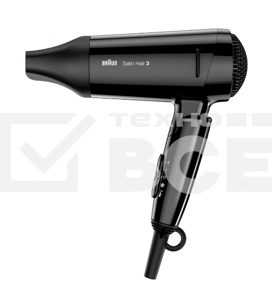 Фен Braun BRHD350E 1600Вт черный