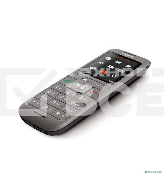 Дополнительная трубка Dect Gigaset CL660HX черный для CL660HX