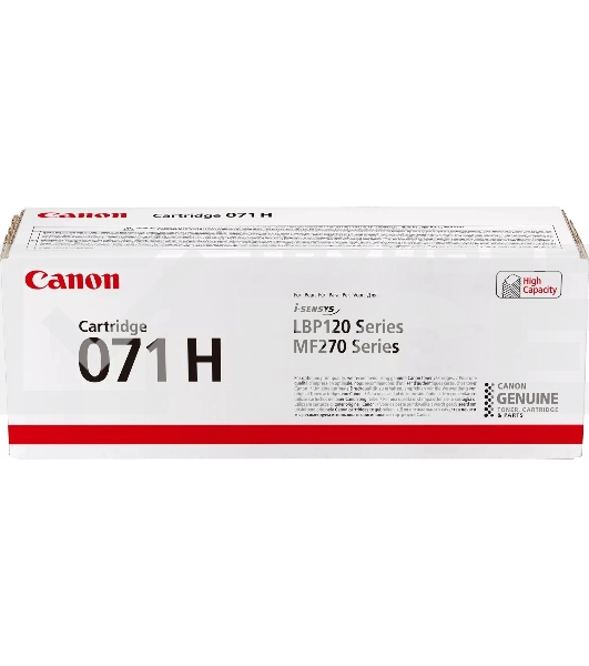 Картридж лазерный Canon 071H 5646C002 черный (2500 стр.) для Canon i-SENSYS LBP122dw/MF272dw/MF275dw