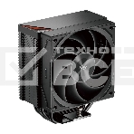 Кулер для процессора PCCooler RZ500 BK (250W, 4-pin PWM, 155mm, Al/Cu, 5x6mm, 1x120mm, 86.73CFM, 32dBA, 2200RPM, S: 1851/1700/1200/115X, AM5/AM4, black), фото4