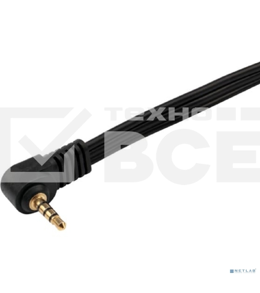 Шнур Стерео 3,5 мм 4C - 3 RCA, длина 1,5 мeтра (GOLD) Rexant