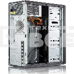 Компьютерный корпус c блоком питания Foxline FL-301-FZ450-RW ATX case, черный, 450 Ватт w/PSU 450W 8cm, w/4xUSB2.0, w/o FAN, w/DVD-RW, w/C13-C14 cable 1.5m, фото3