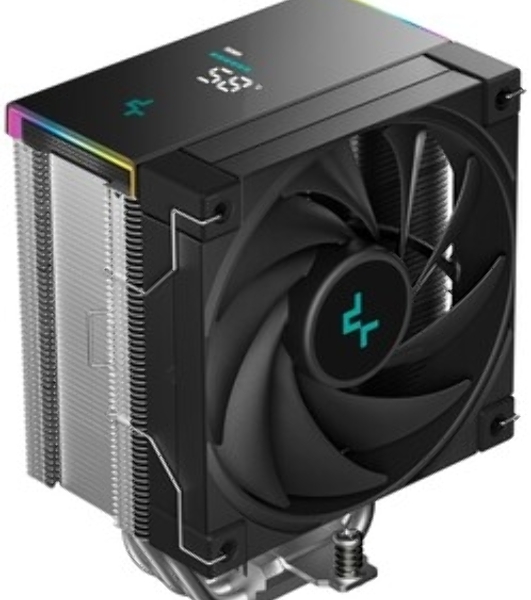 Кулер для процессора DEEPCOOL AK500S DIGITAL SE LGA20XX/1700/1200/115X/AM5/AM4 (12шт/кор, TDP 240W, PWM, Fan 120мм, 5 тепл. трубок, Copper Base, черный) RET (R-AK500S-BKADMN-GJD)