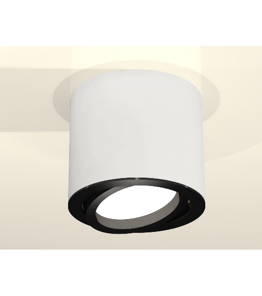 Светильник Ambrella Light XS7401002 SWH/PBK белый песок/черный полированный MR16 GU5.3 (C7401, N7002)