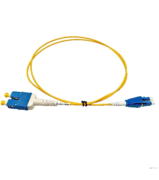 Оптический патчкорд NEOMAX (NMO-LC-SC-SM-7M) LC/UPC-SC/UPC, OS2, Singlemode, Duplex, 9/125, LSZH, Yellow, 7м