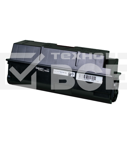 Картридж лазерный Sakura TK360/361/362/364 для Kyocera Mita FS-4020DN, черный, 20000 к.