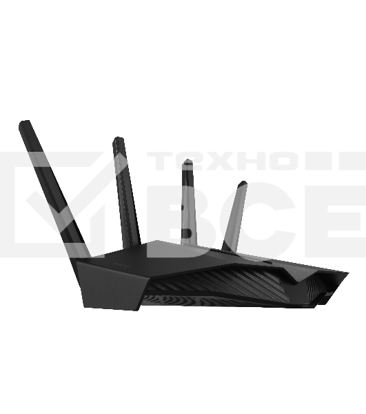 Роутер ASUS RT-AX82U роутер 802.11b/g/n/ac/ax, до 574 + 4804Мбит/c, 2,4 + 5 гГц, 4 антенны, USB, GBT LAN ; 90IG05G0-MO3R10