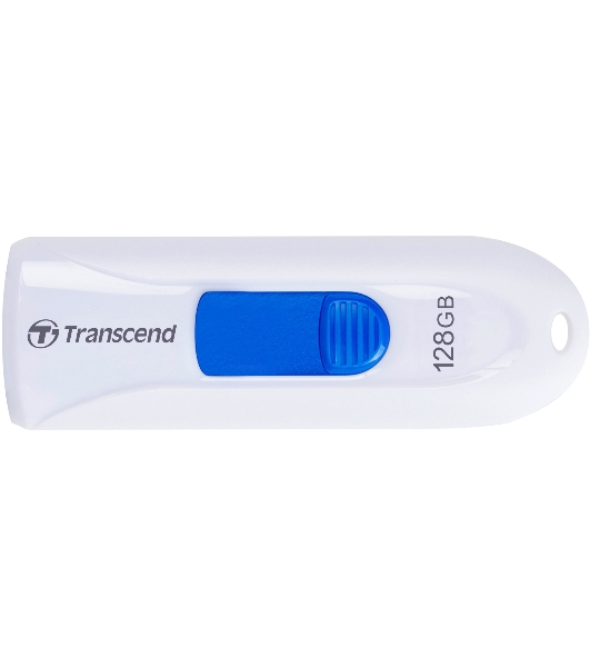 Флешка USB Transcend Jetflash 790 (TS128GJF790W), 128Gb, USB 3.0, R/W 90/40, белый