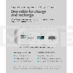 Мобильный аккумулятор Romoss PHP30 Pro (Sense 8P+) Li-Pol 30000mAh 3A+2.1A белый 2xUSB, фото14
