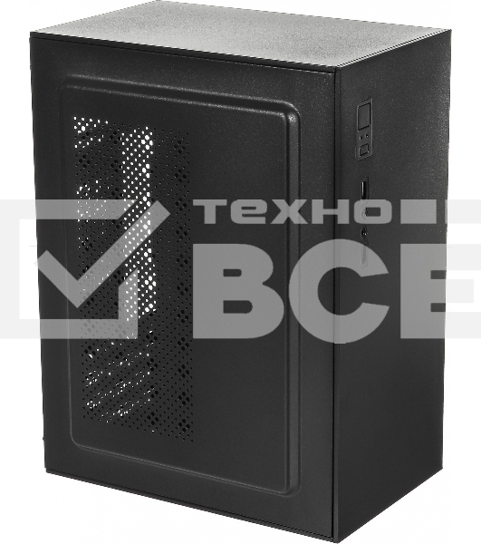 Компьютерный корпус Accord ACC-259 черный без БП mATX 2xUSB2.0, audio