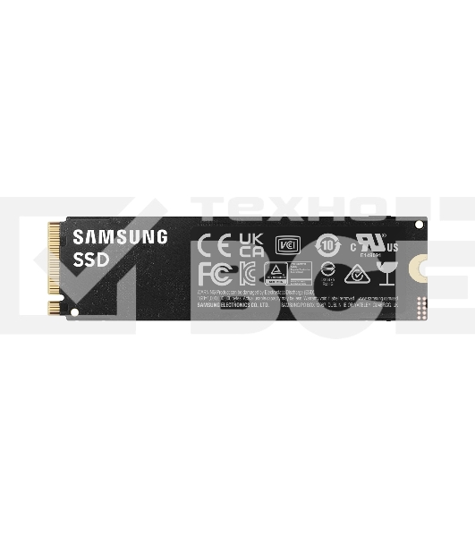 Накопитель SSD Samsung 990 PRO, 2TB, PCIe 4.0 x4, M.2 2280, NVMe, R/W 7450/6900