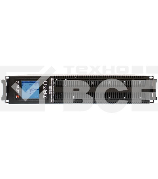 Источник бесперебойного питания ШТИЛЬ 2000 ВА; on-line; батарея: 72В,  int, ext (no incl; 2U; rack / tower