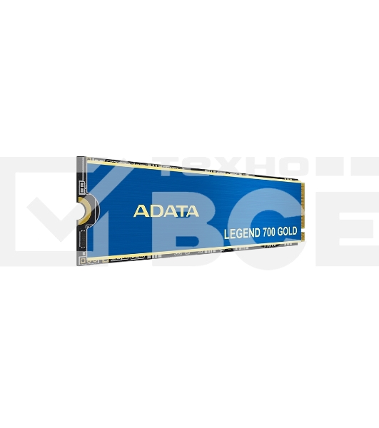 Накопитель SSD ADATA LEGEND 700 GOLD, 2Tb, PCIe 3.0 x4, M.2 2280, NVMe, R/W 2000/1600, с радиатором