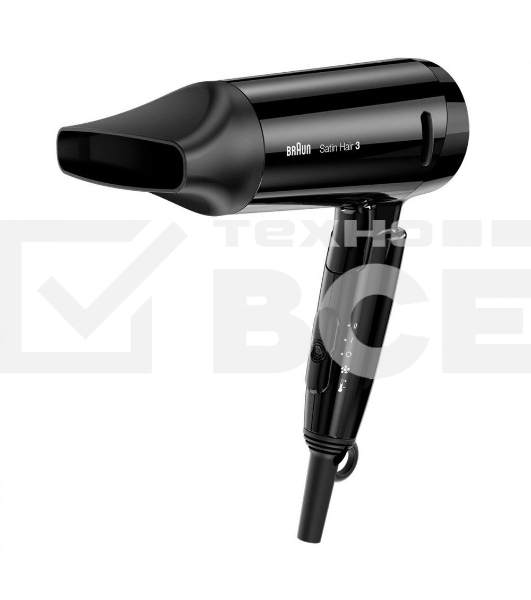 Фен Braun BRHD350E 1600Вт черный