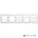 Рамка 5-м Glossa горизонт. бел. SchE GSL000105, фото2